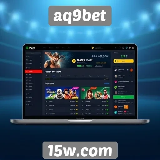 explorando a interface de usuário do aq9bet