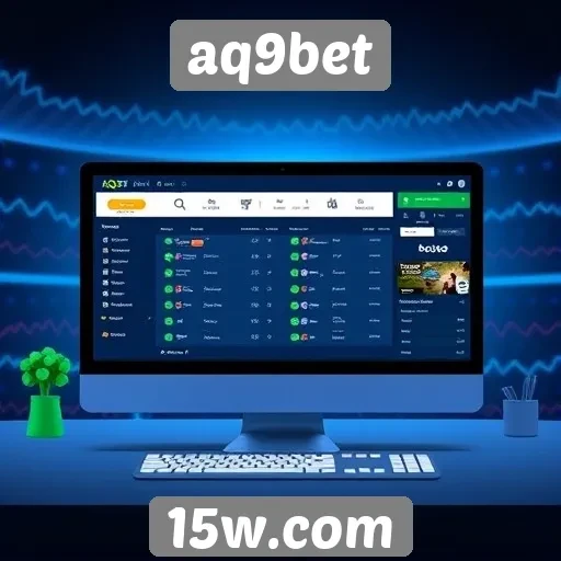 Experiência de usuário no site aq9bet