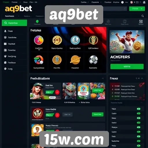 Interface do usuário do aq9bet sob o olhar crítico